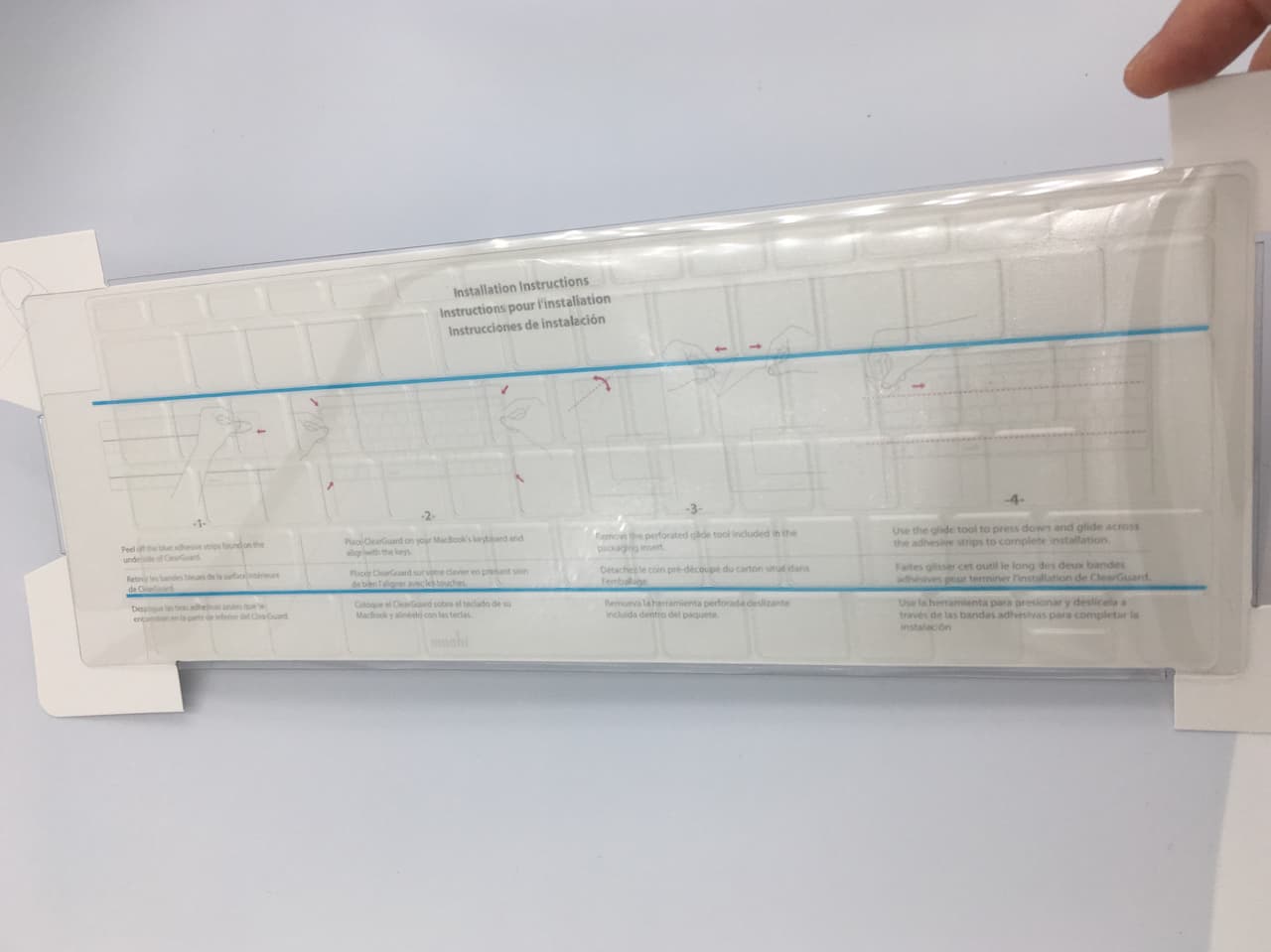 moshi Clearguard MB without Touch Bar