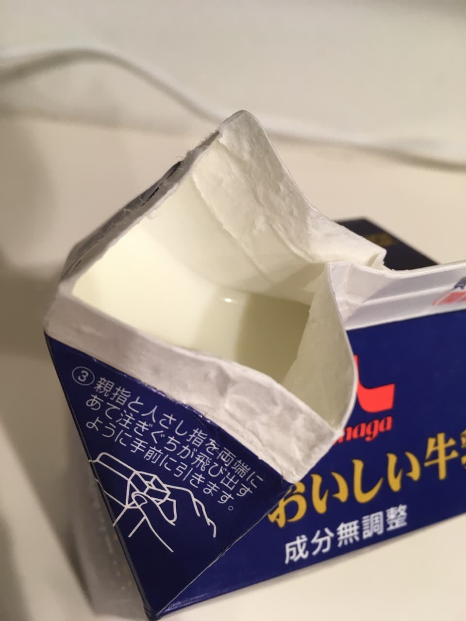 Ｒ－１牛乳入れすぎ